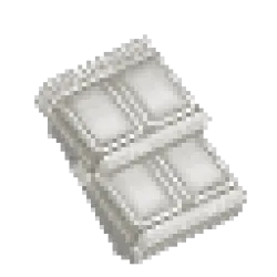 Marble Brick Roof - Hollow