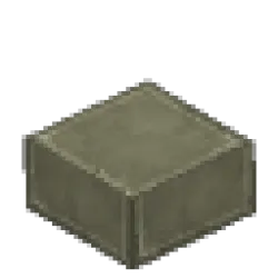 Stone Brick Half Slab - Smooth