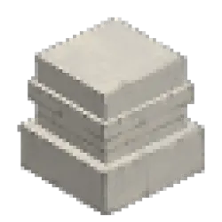 Chalk Brick Pillar - Base