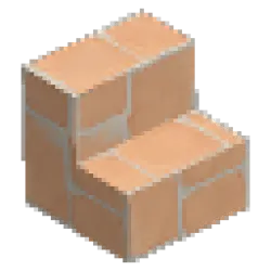 Peachstone Cobble Stairs