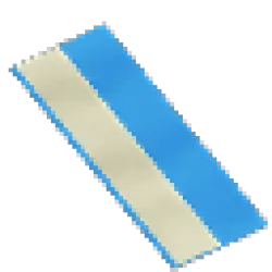 Modern Blue Cloth Roof - Shallow
