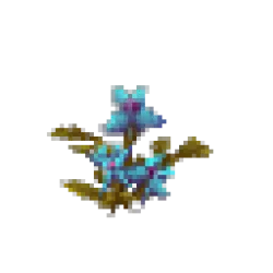 Cyan Arid Flower