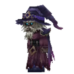 Burnt Skeleton Wizard