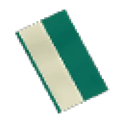 Modern Dark Green Cloth Roof - Sloped