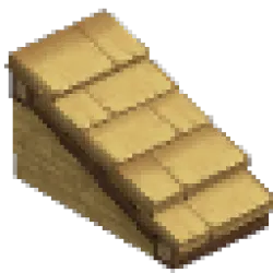 White Sandstone Cobble Roof - Shallow