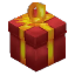 Small Red Christmas Packet