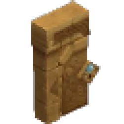 Large Wind Temple Door