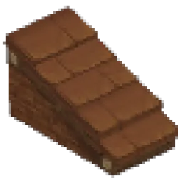 Red Sandstone Cobble Roof - Shallow